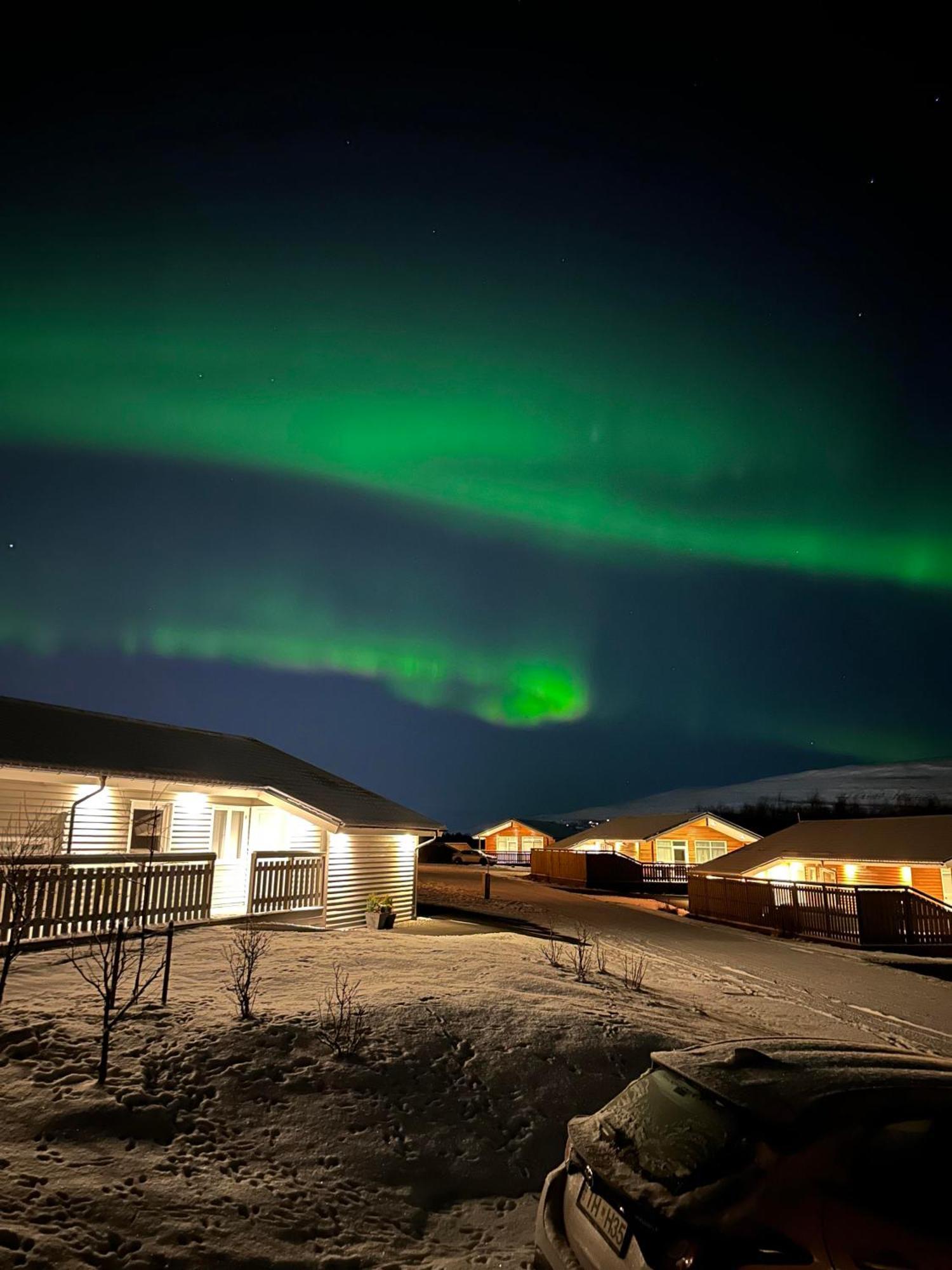 Hotel Kjarnalundur- Aurora Dream - Lodges And Rooms Akureyri Luaran gambar